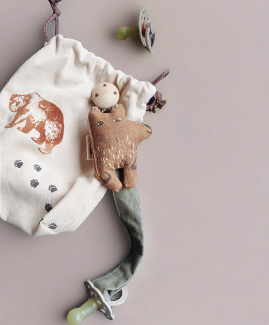 Pacifier holder - Bear