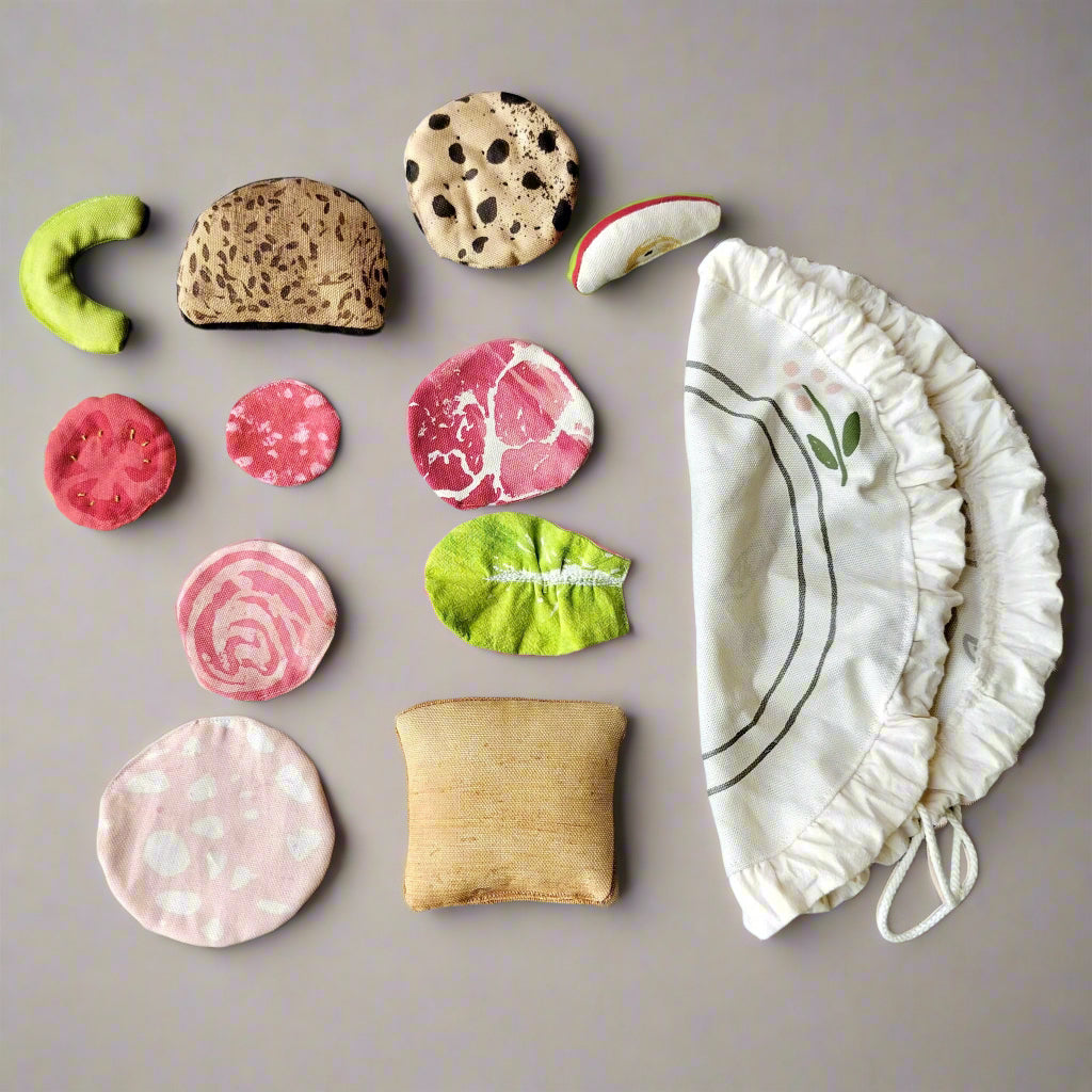 Lunch Toy Set – Sandwich Kit with Bag