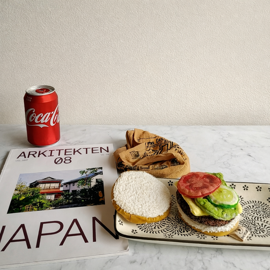 Handmade Burger Play Food Set