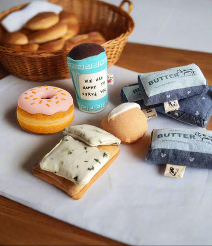 Upcycled Denim Butter Pack – Pretend-Play Food Toy