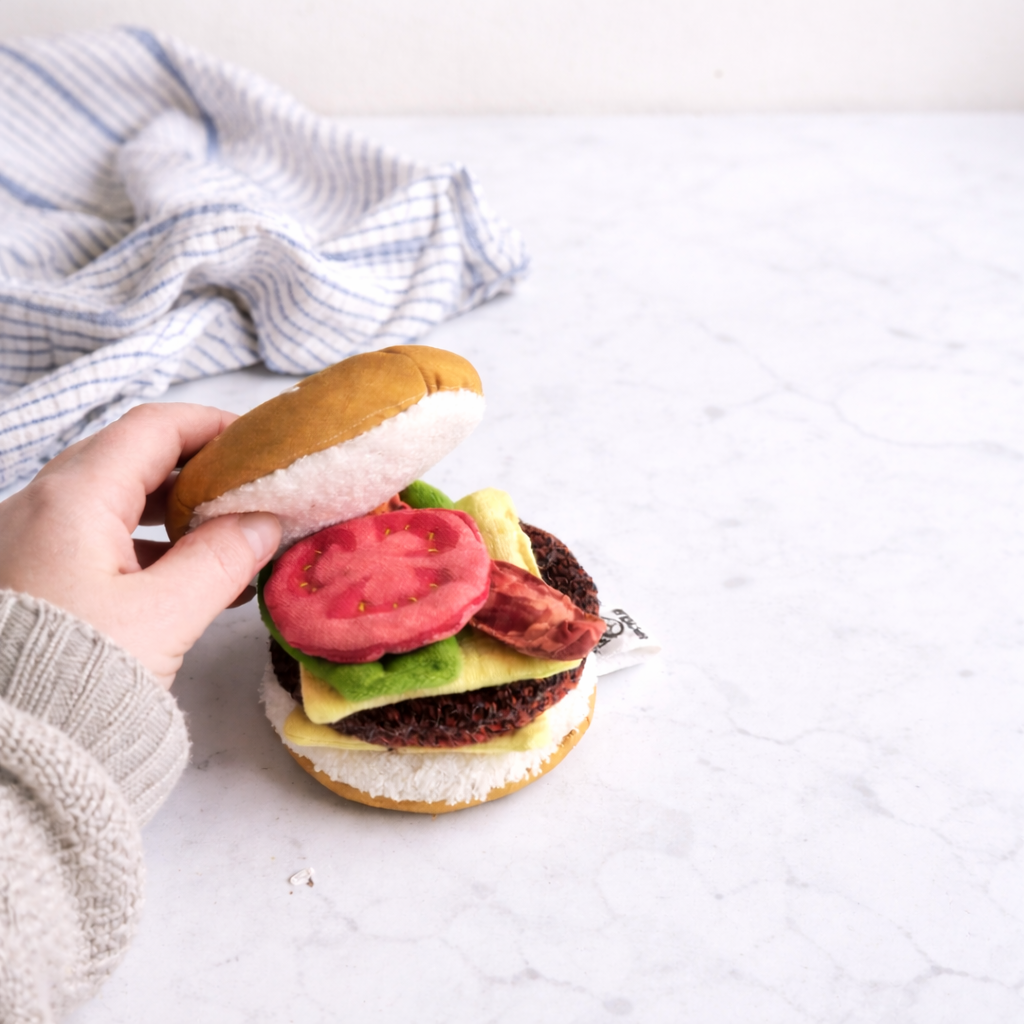 Handmade Burger Play Food Set