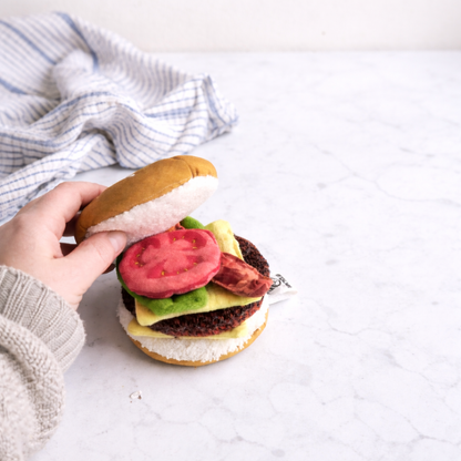 Handmade Burger Play Food Set