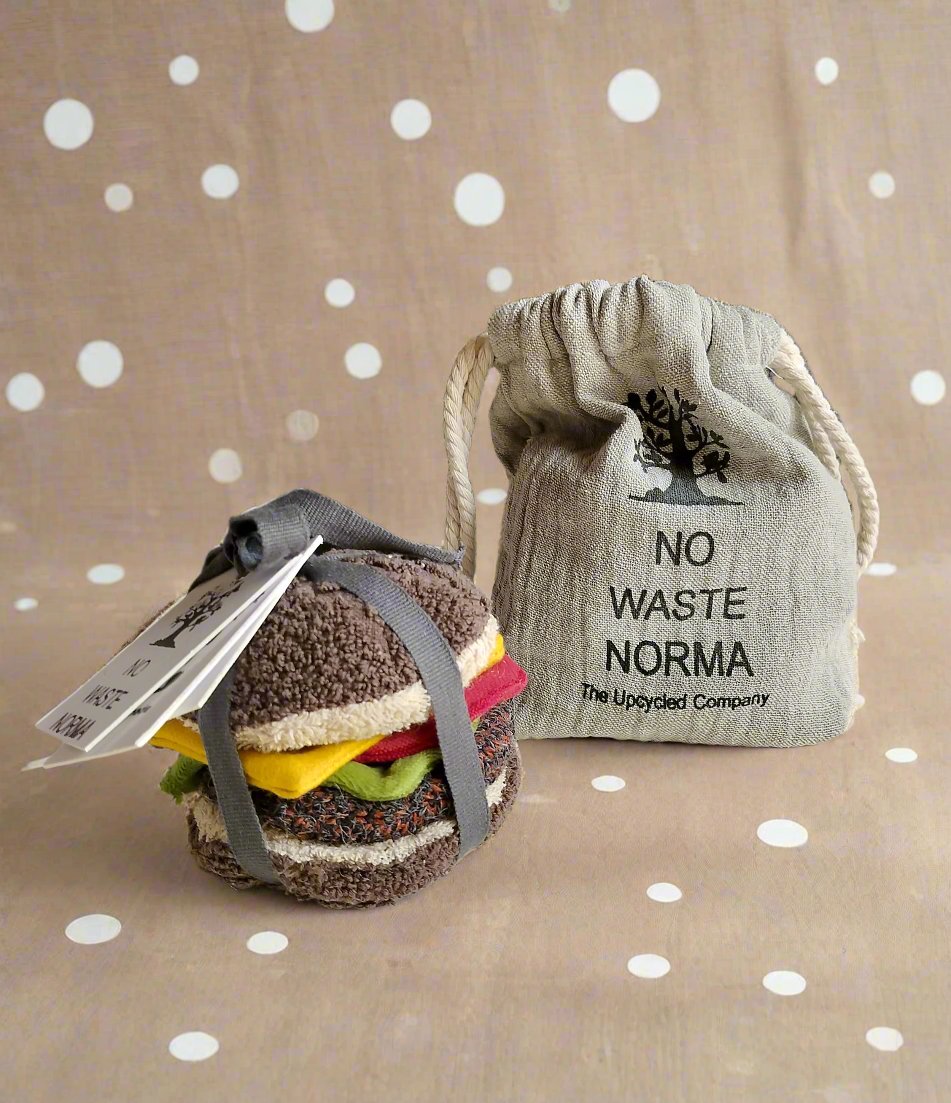 The Upcycled Burger - no waste norma