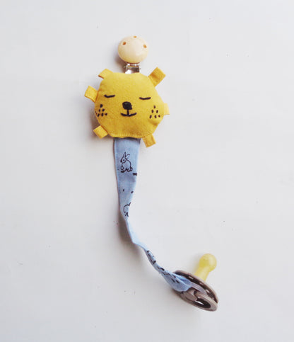 Pacifier clip - Happy Sun