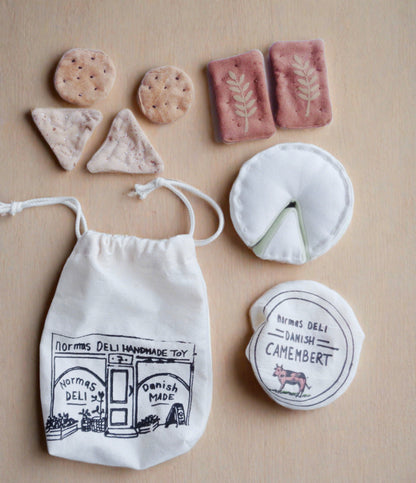 Camembert and cracker