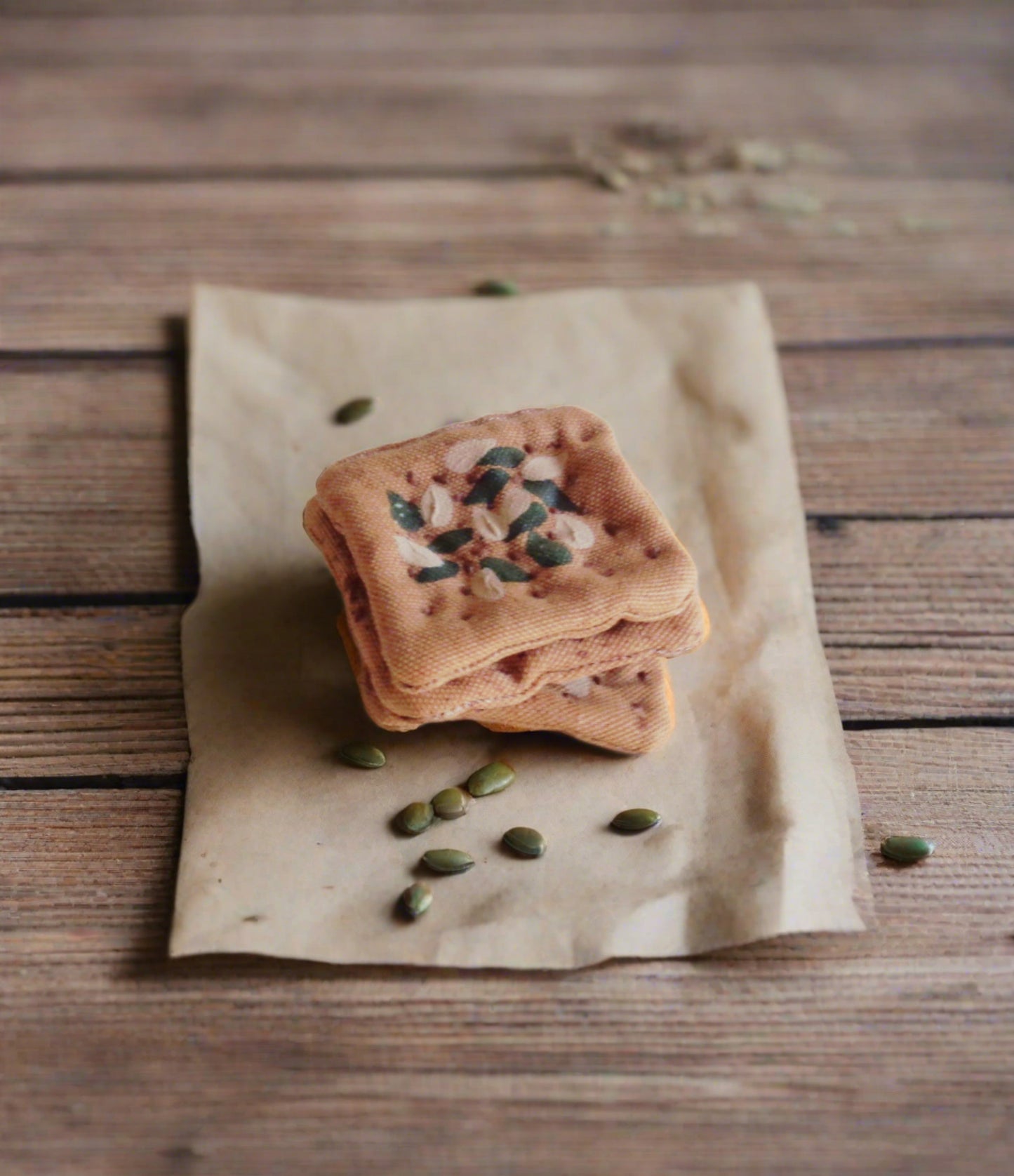 Pumpkin - and sunflower seed cracker ( 3 piece)