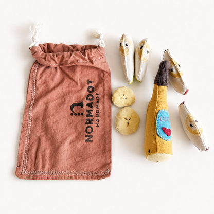 Fruit Mix Play Set – Banana, Apple & Pear