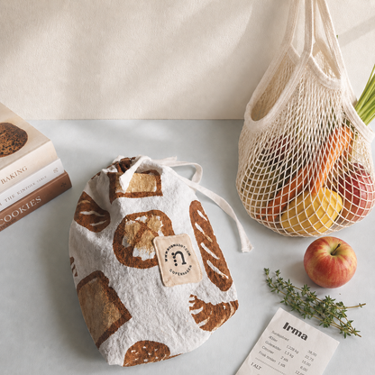 Rye Bread and Slice – Handmade Fabric Play Food