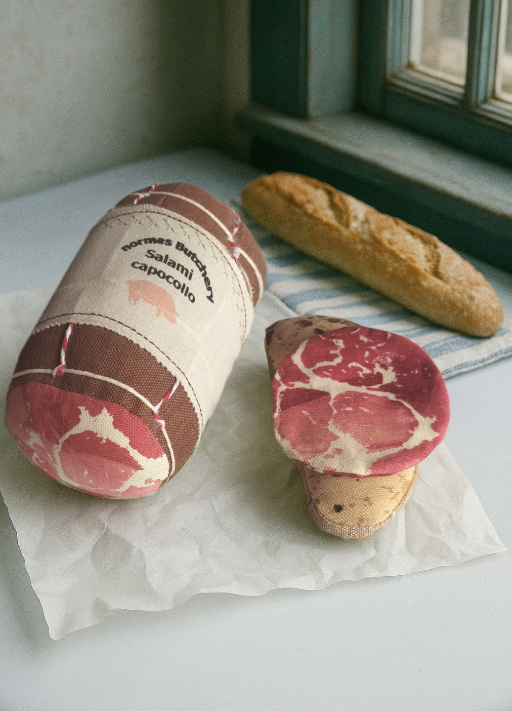 Normas Deli – Handmade Capocollo Salami Play Food Toy
