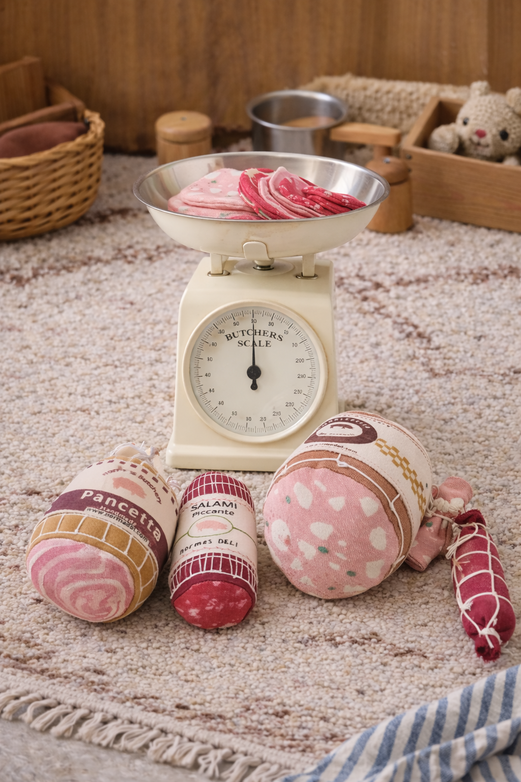 Mortadella Toy with Slice