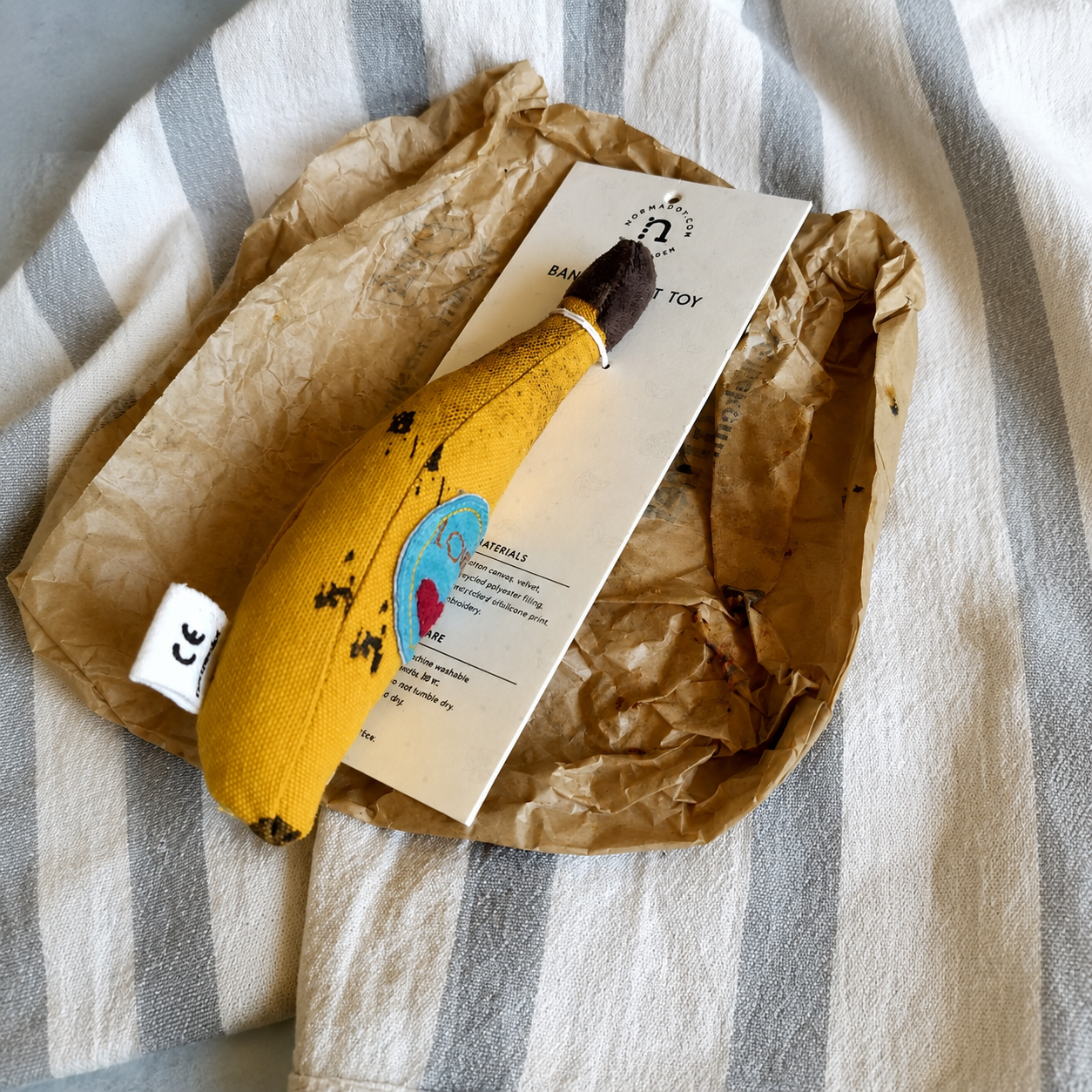 LOVE BANANA RANGLE ELLER SOFT TOY