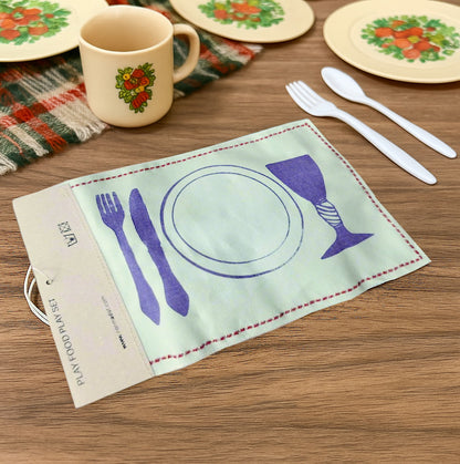 Handcrafted Garden Fresh Salad Play-Set – Avocado, Tomato, Cucumber & Pita