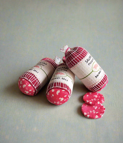 Play Food salami, Legemad Salami, salami, spegepølse, salami piccante